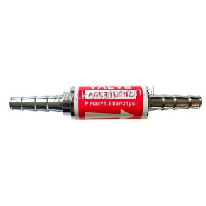 Bezpiecznik gazu przelotowy